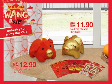 MR.DIY Malaysia CNY Plushies